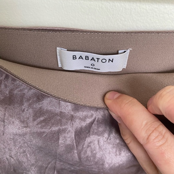Babaton Midi Satin Slip Skirt - Picture 4 of 4
